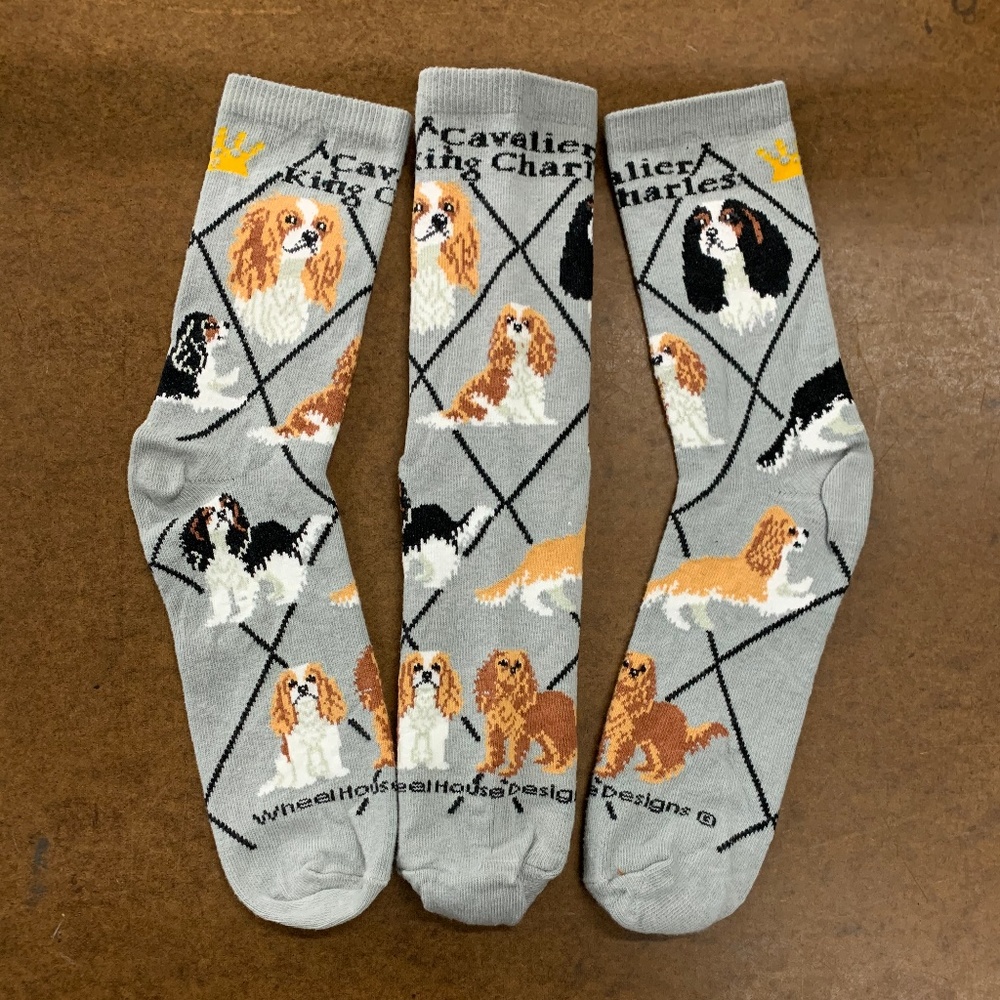 Cavalier King Charles Spaniel Socks